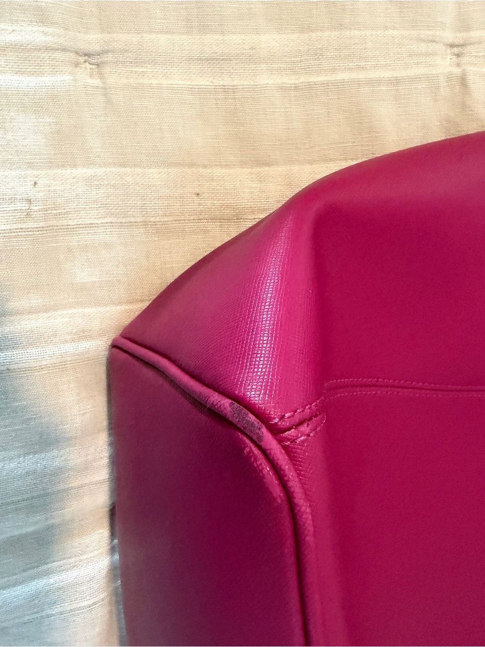 Coach Peyton Leather Tote F26103 – Fuchsia Pink - Picture 7 of 10